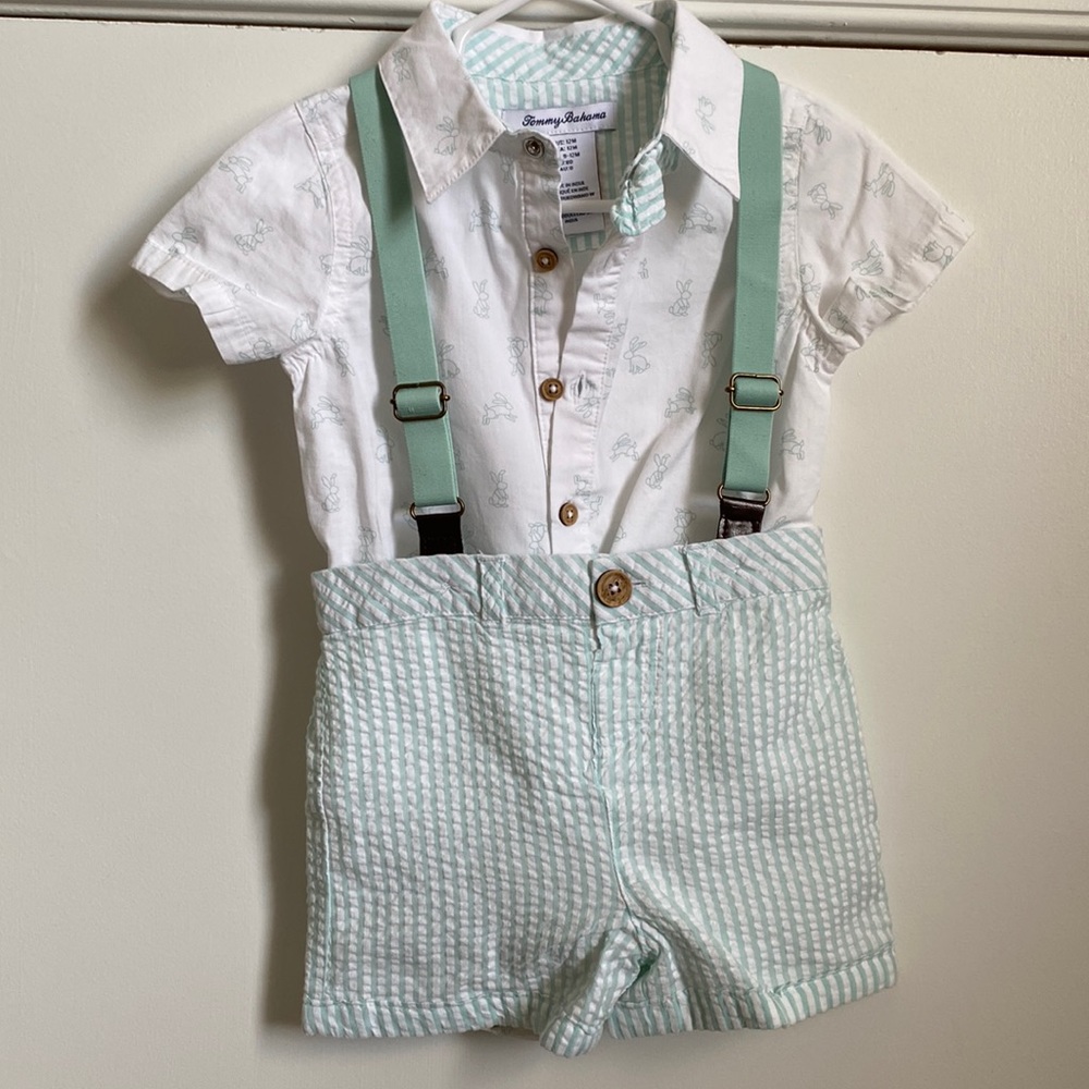 Tommy Bahama seersucker bunny outfit